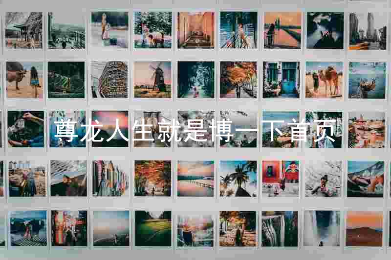 尊龙人生就是博一下首页